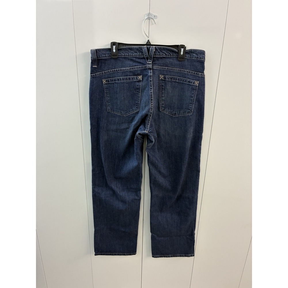 34x32 FR HAWX Men's Regular Fit Straight Blue Denim Jeans Medium Wash